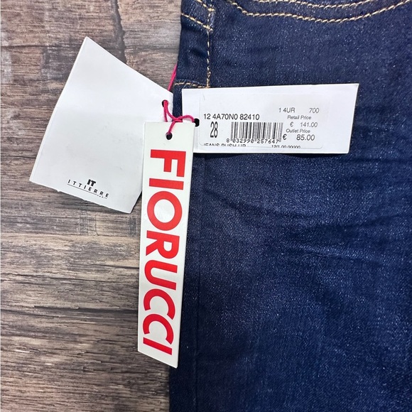 Fiorucci Dark Blue Women's Jeans - Picture 4 of 7